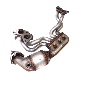 View Catalytic Converter. Drum Brake Shoe Spring Hold Down Pin Clip (Front). Full-Sized Product Image 1 of 3